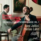 jaquette CD Violoncello & Harpsichord Sonatas - Volume 1