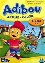 jaquette CD-rom Adibou 3 - Lecture calcul  6/7 ans