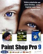 jaquette CD-rom Paintshop Pro 9