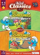 jaquette CD-rom Coffret les Schtroumpfs - Sauvent la nature + A la fête foraine