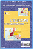 jaquette CD-rom Europe et les nations - De 1815 à 1914