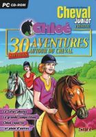 jaquette CD-rom Chloé - 30 aventures autour du cheval