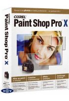 jaquette CD-rom Corel Paint Shop Pro X - Edition spéciale Noël