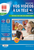 jaquette CD-rom Vos vidéos à la télé sur CD/DVD deluxe 2008