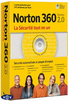 jaquette CD-rom Norton 360 2.0 - Mise à jour