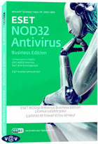 jaquette CD-rom Esed Nod 32 Antivirus - Business Edition - 5 postes