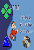 jaquette CD-rom Trèfle : Méthode interactive de français - Volume 1 - Monoposte