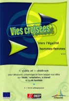 jaquette CD-rom Vies croisées - Vers l'égalité hommes-femmes