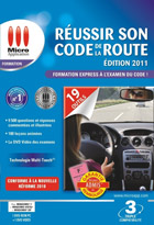 jaquette CD-rom Réussir son Code de la Route 2011