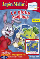 jaquette CD-rom Lapin Malin - Le Globe magique - Chasse au trésor sur la Terre 2010/2011