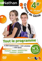 jaquette CD-rom Graines de Génie - 4ème - 2010/2011