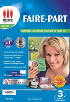 jaquette CD-rom Faire-part