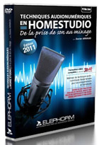 jaquette CD-rom Techniques audionumériques en Homestudio - Edition 2011