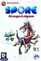 jaquette CD-rom Spore - Etranges et mignons - Pack d'éléments