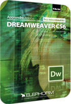 jaquette CD-rom Apprendre Adobe Dreamweaver CS6 – Les nouveautés