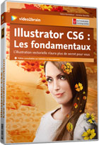 jaquette CD-rom Illustrator CS6 - Les fondamentaux