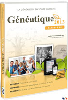 jaquette CD-rom Généatique 2013 classique