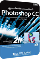 jaquette CD-rom Formation Photoshop CC - Les nouveautés