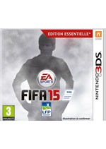 jaquette CD-rom Fifa 15 - 3DS