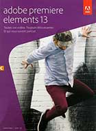 jaquette CD-rom Adobe Premiere Elements 13