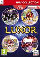 jaquette CD-rom Luxor HD + Luxor Amun Rising HD + Luxor 2 HD + Luxor Evolved