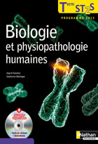 Biologie et physiopathologie humaines - Tle ST2S - Édition 2013