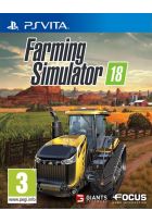 jaquette CD-rom Farming simulator 2018 - PSVITA