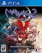 jaquette CD-rom Nights of Azure 2 - Bride of the New Moon - PS4