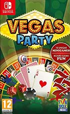 jaquette CD-rom Vegas party - Switch