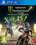 jaquette CD-rom Monster energy supercross - PS4