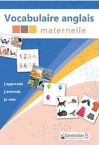 jaquette CD-rom Vocabulaire anglais Maternelle