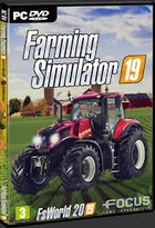 jaquette CD-rom Farming simulator 2019