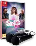 jaquette CD-rom Let's Sing 2019 : Hits Français et Internationaux + 2 micros