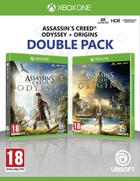 jaquette CD-rom Assassin's Creed Origins + Assassin's Creed Odyssey