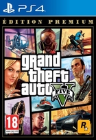 jaquette CD-rom Grand Theft Auto V (GTA 5) - Edition Premium