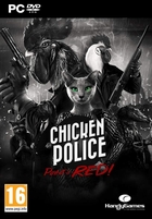 jaquette CD-rom Chicken Police : Paint it Red !