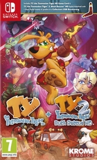 jaquette CD-rom Ty the Tasmanian Tiger HD + Ty the Tasmanian Tiger 2 Bush Rescue HD Bundle
