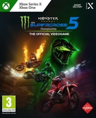 jaquette CD-rom Monster Energy Supercross 5 - Compatible Xbox One