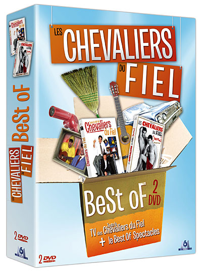 Les Chevaliers du fiel - Toute la télé des Chevaliers du Fiel + Le Best of spectacles 