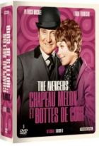 Chapeau melon et bottes de cuir