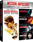 Mission : impossible : Intégrale 5 Films