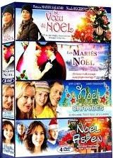 Coffret Noël : Les mariés de Noël + Noël aux Caraïbes + Le Voeux de Noël + Trois vœux pour Noël 