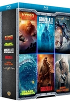 Coffret : Godzilla + Godzilla : Roi des monstres + Kong : Skull Island + Rampage - Hors de contrôle + En eaux troubles + Pacific Rim