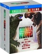 Godzilla + Godzilla : Roi des monstres + Kong : Skull Island + Godzilla vs Kong