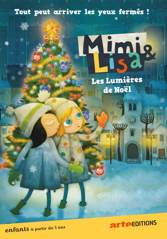 couverture de : Mimi & Lisa : les lumi&egrave;res de No&euml;l