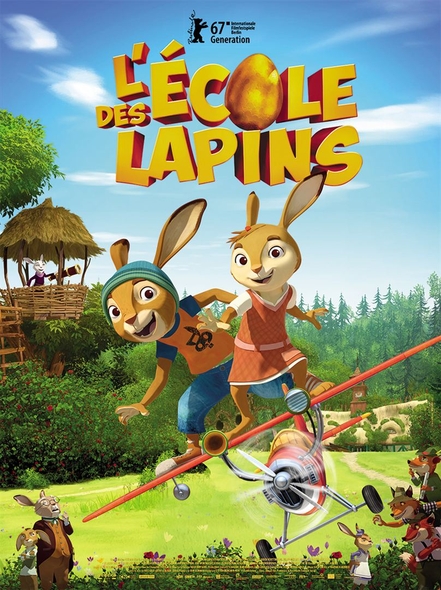 couverture de : L'&Eacute;cole des lapins