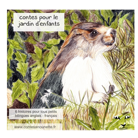 Couverture de Contes pour le jardin d'enfants : 6 histoires pour tous petits bilingues anglais-français