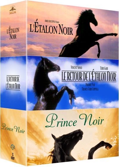 L'Etalon Noir + Le Retour de l'Etalon Noir + Prince Noir / Carroll Ballard, Robert Dalva, Caroline Thompson, réal. | Ballard, Carroll (1937-....). Metteur en scène ou réalisateur