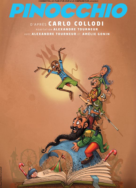 Pinocchio / Spectacle d'Alexandre Tourneur | Tourneur , Alexandre . Metteur en scène ou réalisateur