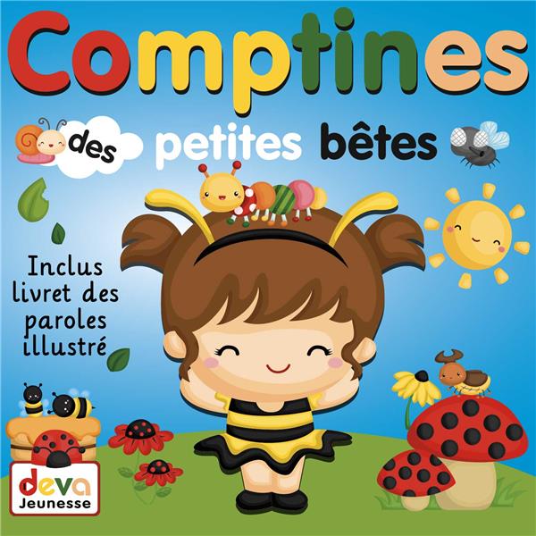 Couverture de Comptines des petites bêtes